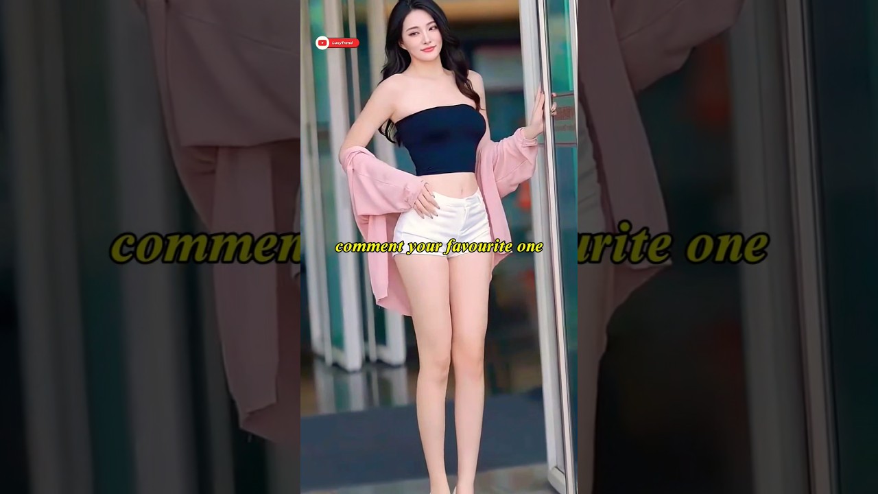 beautiful girls street fashion | chinese girls street walk #luxytrend #fashion #hersmile