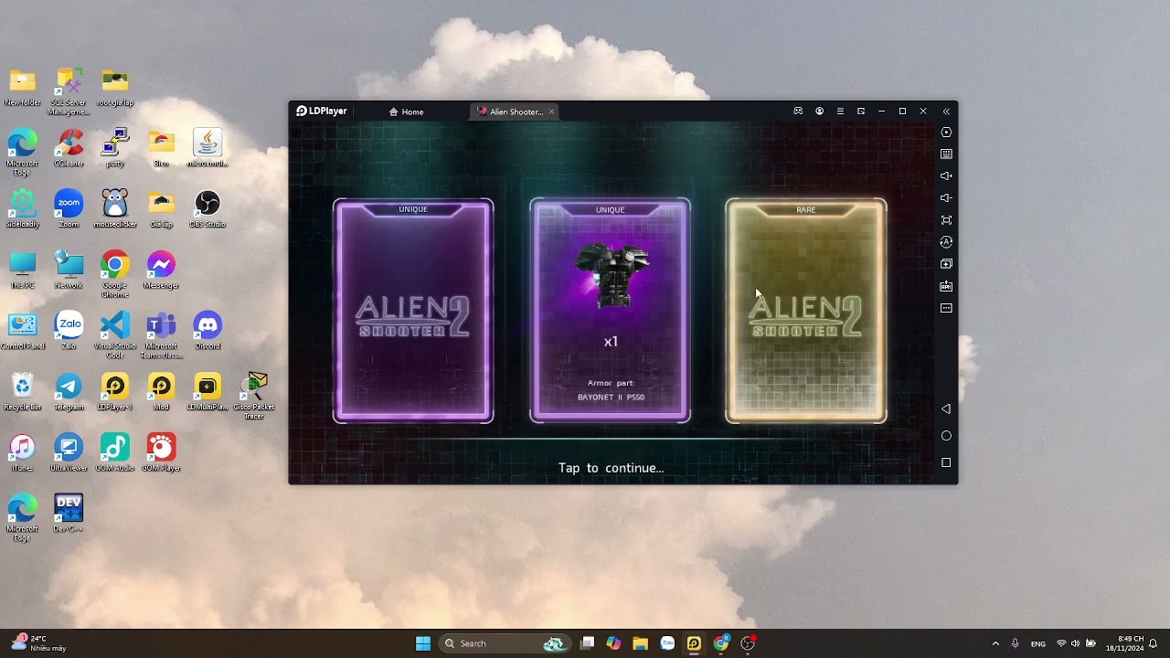 Alien Shooter 2- The legend hack mod game