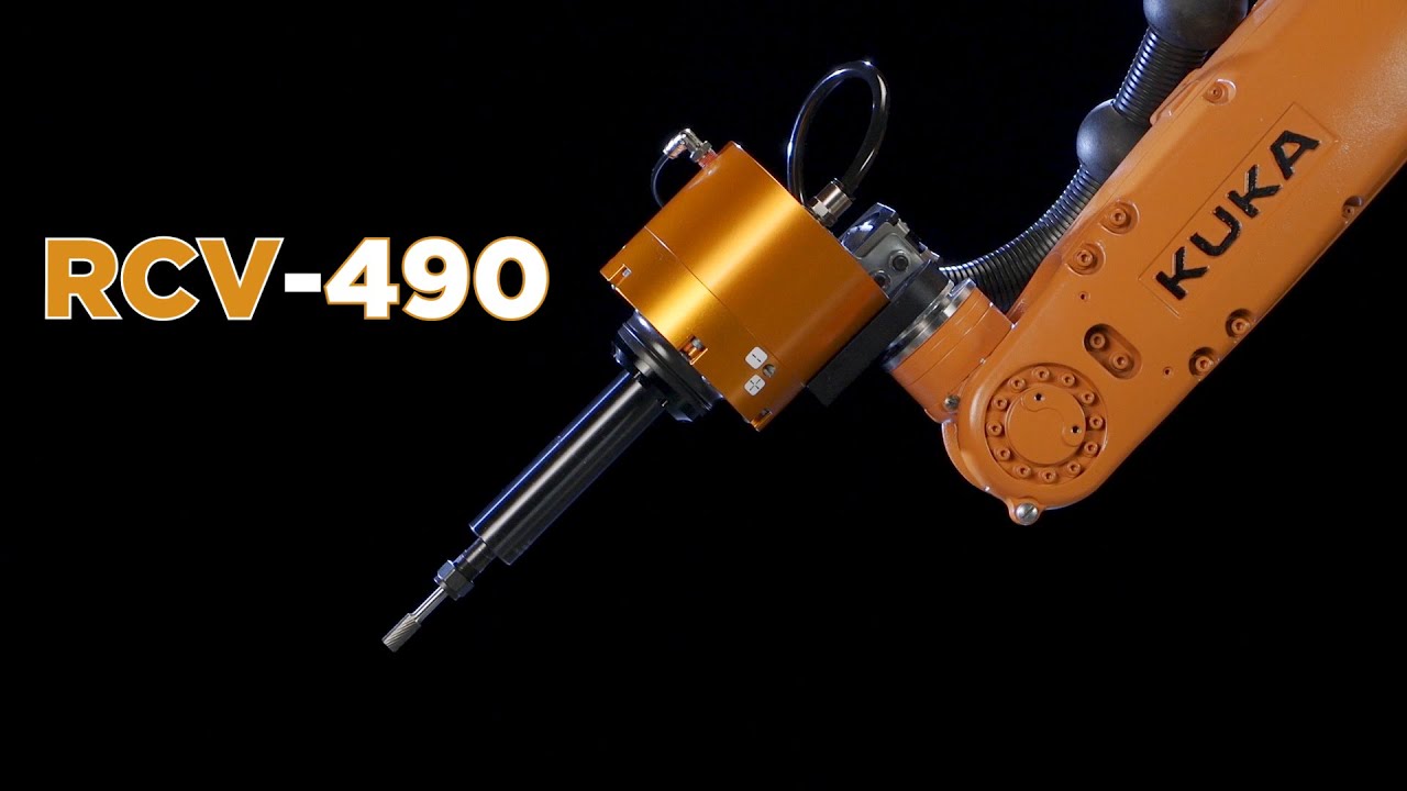 Radially-Compliant Robotic Deburring Tool RCV-490