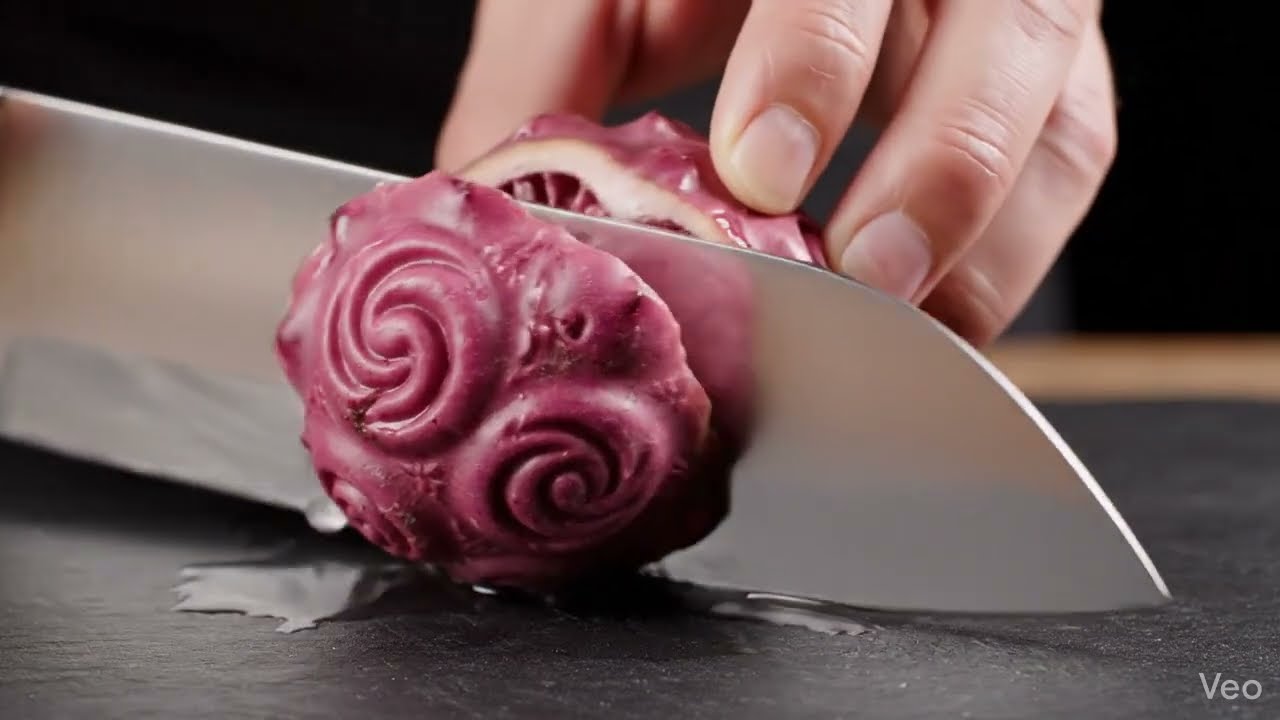 Knife vs Puff Puff Fruit