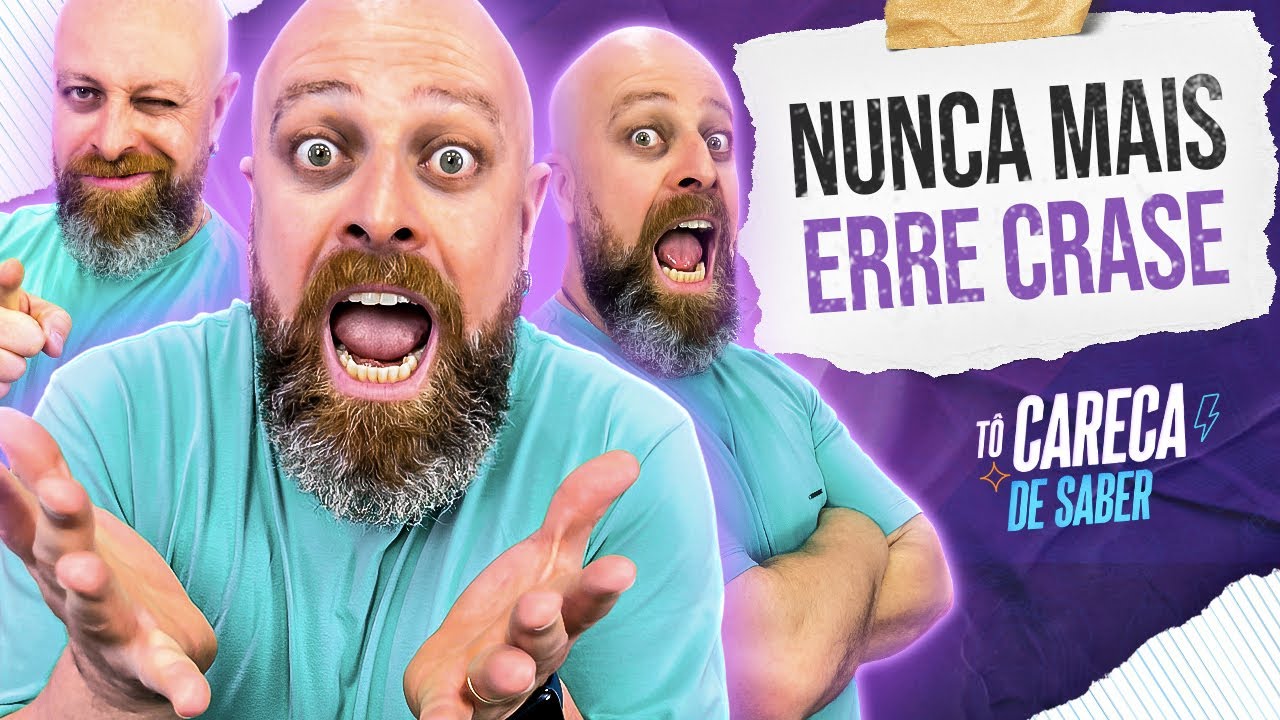 M&eacute;todo INFAL&Iacute;VEL pra saber QUANDO usar a CRASE #T&ocirc;CarecaDeSaber | Professor Noslen