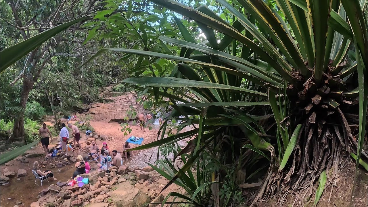 Cachoeira Lotada Hoje Nesse Calor | Cachoeira do Urubu  