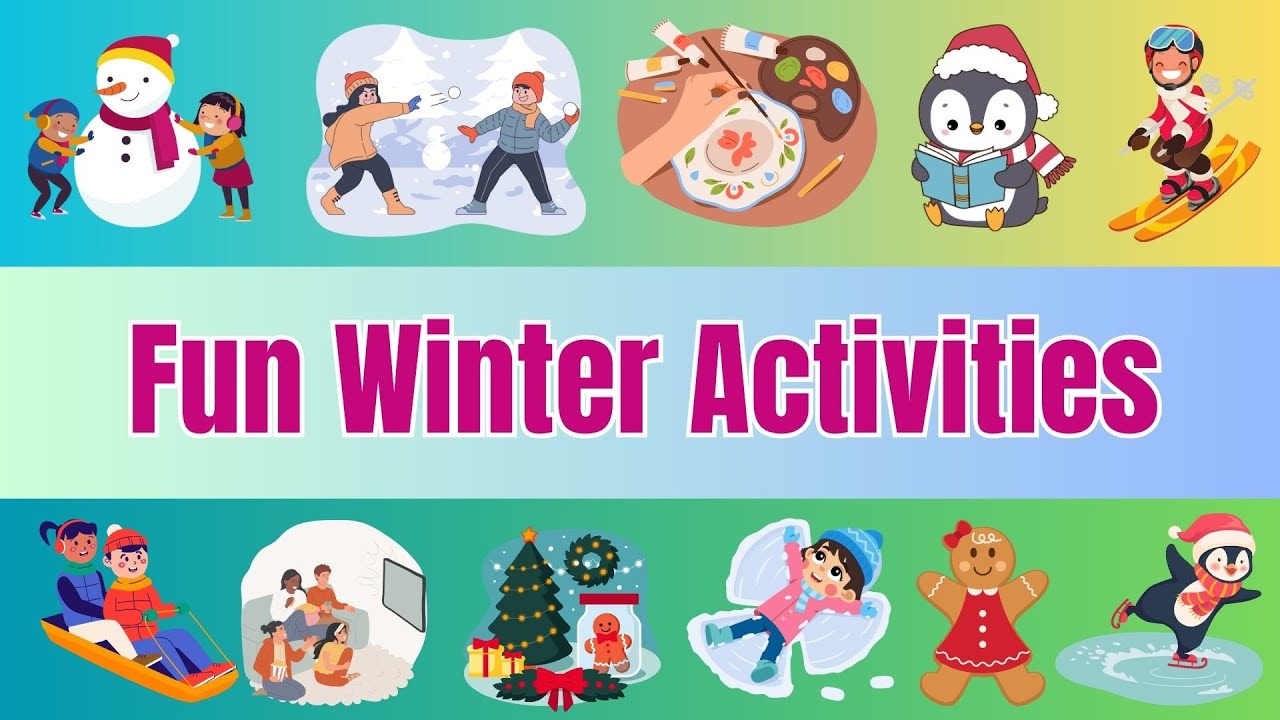Fun Winter Activities for Kids | 20 Exciting Ideas to Enjoy the Cold Season | Tiny Tutors TV