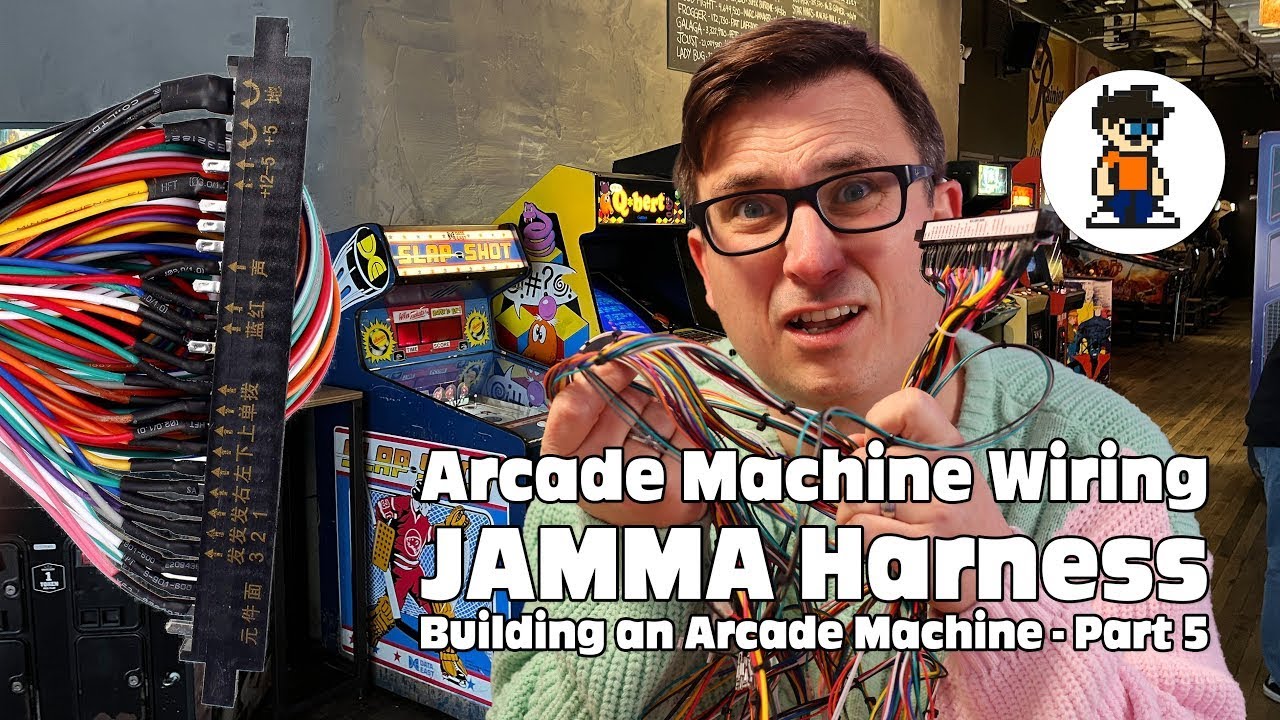 JAMMA Harness - Arcade Machine Wiring Fundamentals - Building an Arcade Machine - Part 5