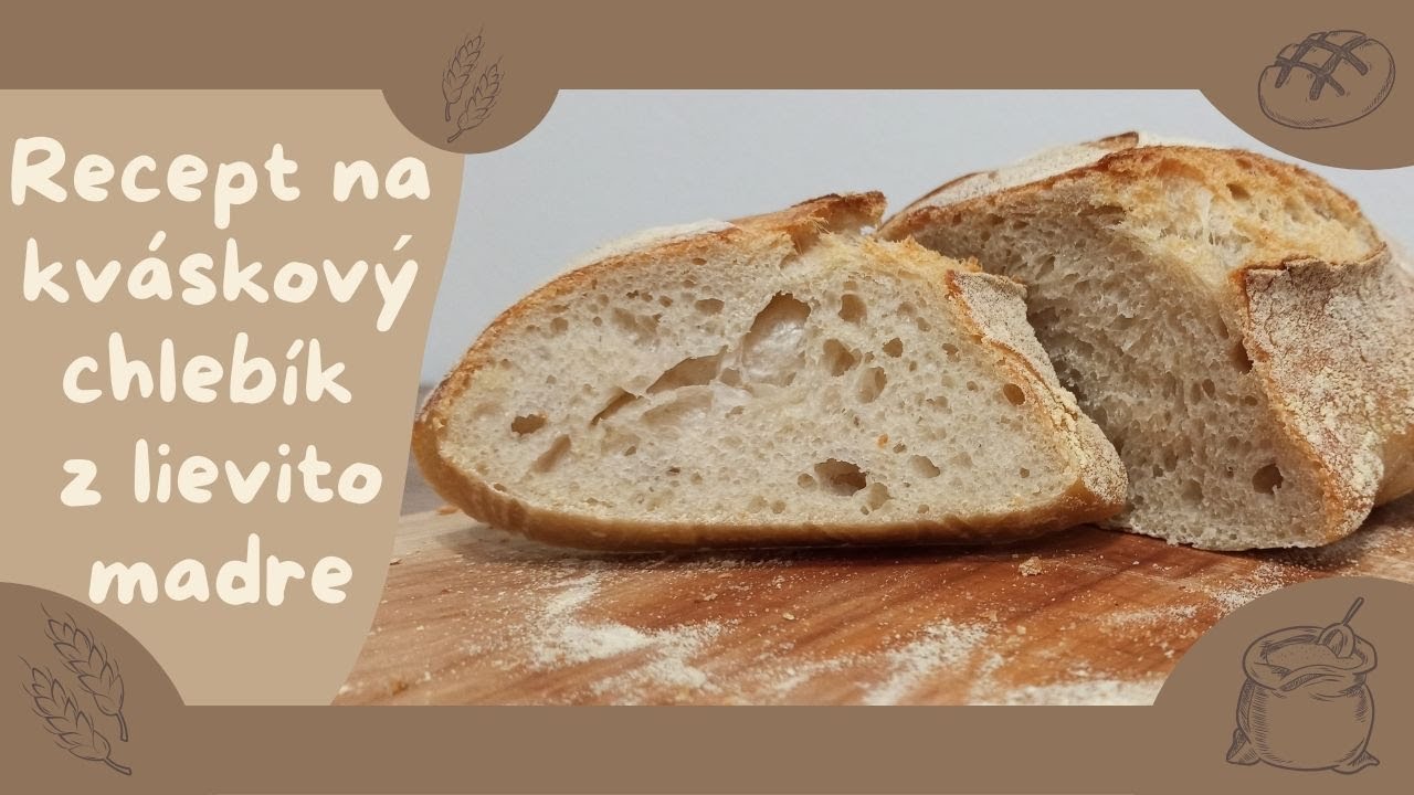 Chleb&iacute;k z kv&aacute;sku Lievito Madre - recept