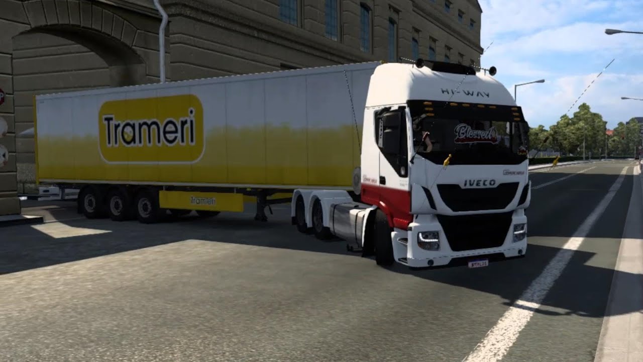 IVECO HI-WAY 500 hp | ETS 2 | Euro Truck Simulator 2