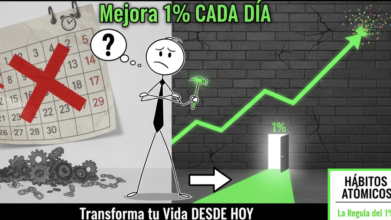 Hábitos Atómicos - Cómo Ser Un 1% Mejor en Cualquier Cosa // James Clear