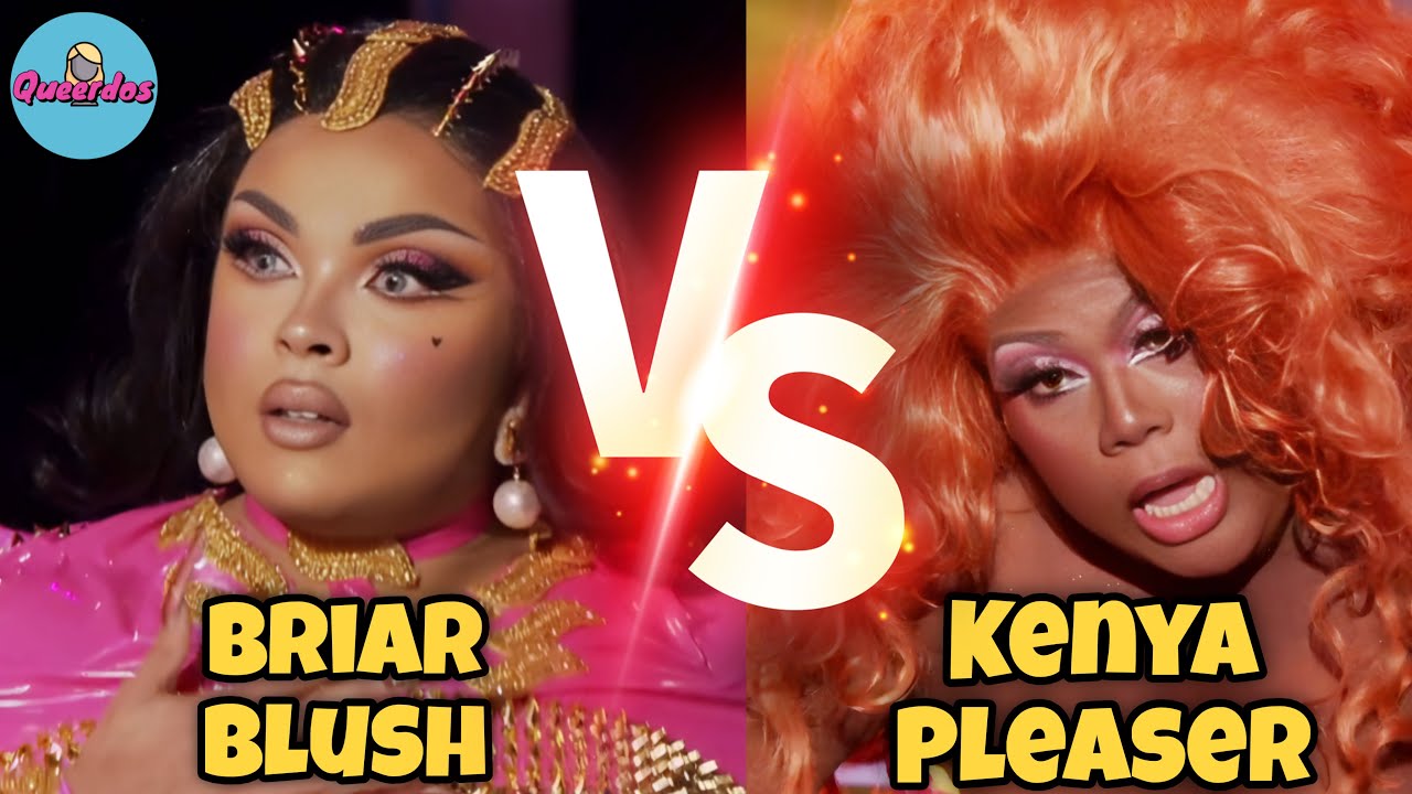 Briar Blush vs Kenya Pleaser: El lipsync después del desmayo… ¿era justo continuar?