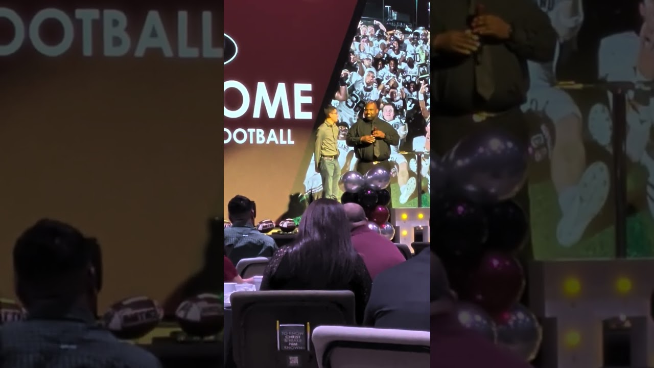 Pearland Football Banquet - Student Support Staff