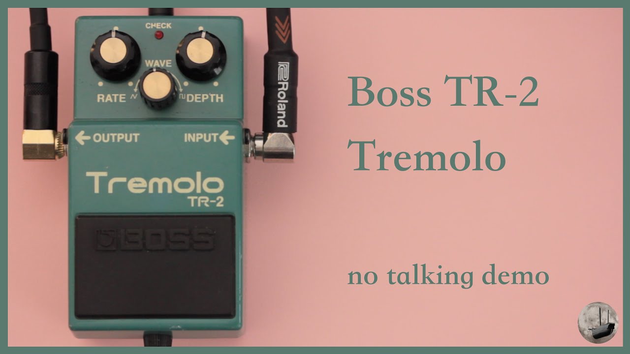 Boss TR-2 - Tremolo - No Talking Demo