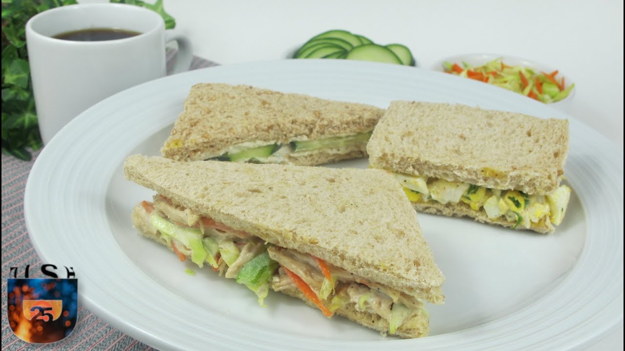 Tea Sandwiches 3 ways | Dish25