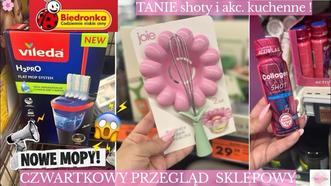 BIEDRONKA PROMOCJE -60% ❤️🔥 ARTYKUŁY KUCHENNE SPOŻYWKA CHEMIA ❤️ CZWARTKOWE NOWOŚCI