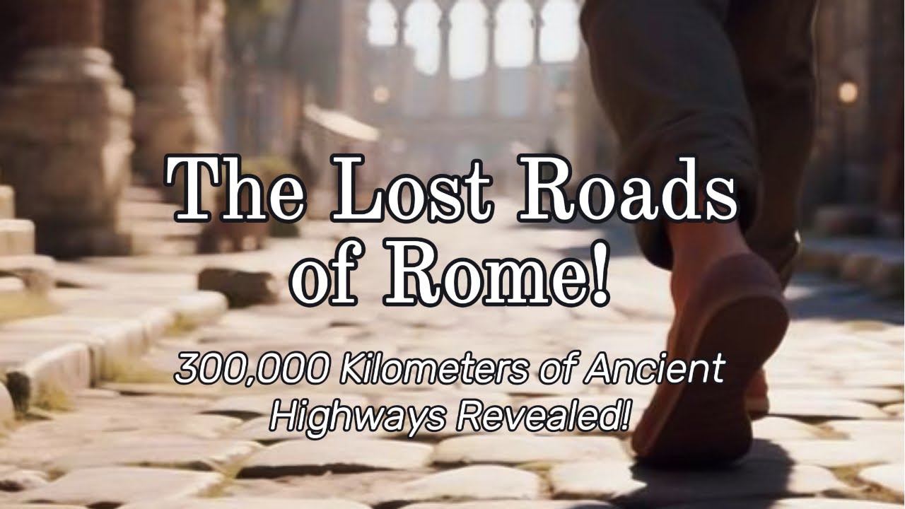 Затерянные дороги Рима: найдено 300 000 километров древних дорог! #римскаяимперия #археология