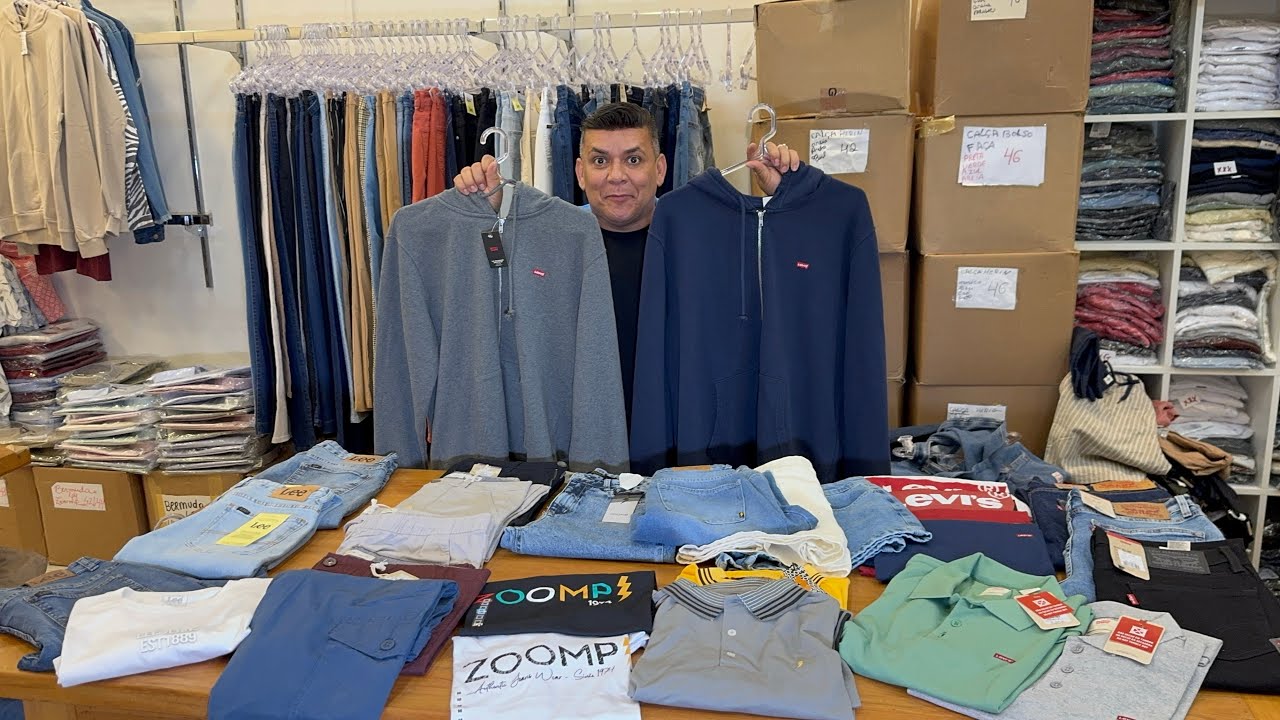 MARCAS ORIGINAIS AQUI NO BRÁS ! INCLUSIVE LEVI”s - LEE  ENTRE OUTRAS, AQUI É DISTRIBUÍDO 