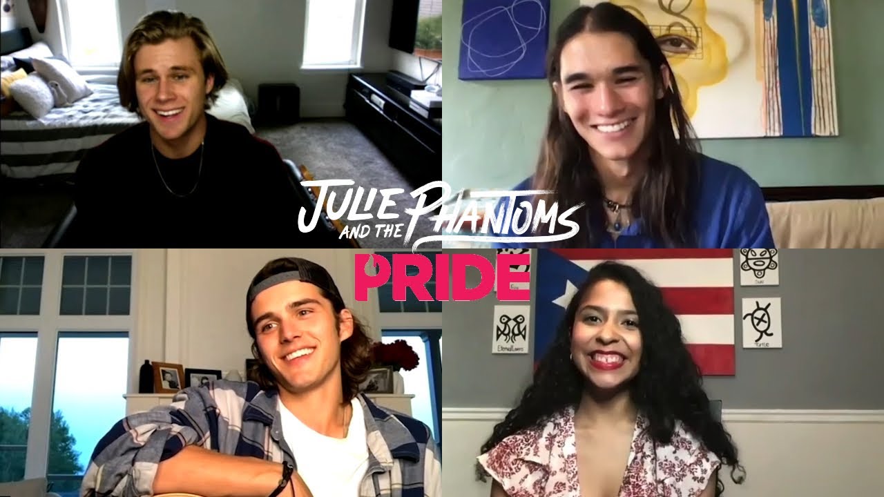 Chatting w/ 'Julie and the Phantoms' Cast About the Show's Sweet Gay Ghost Love Story | Raffy Ermac