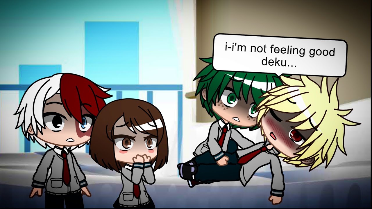If Bakugou was sick... (BkDk) | BakuDeku | BNHA | MHA | Gacha Club Skit