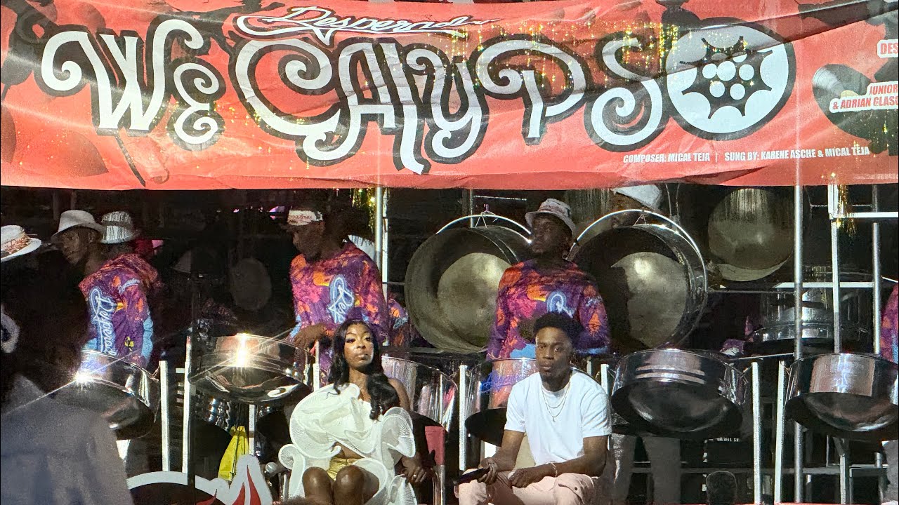 Desperadoes at National Panorama Large Steelband Finals in the Queen’s Park Savannah