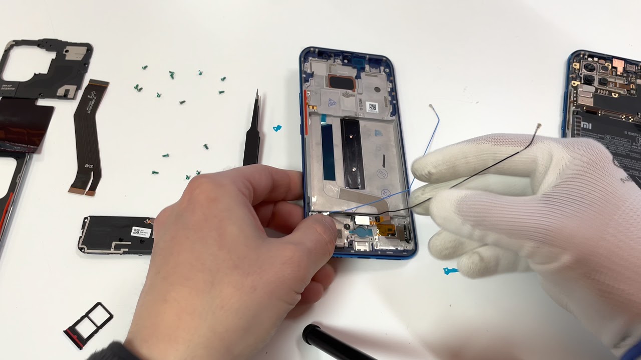 Mi 10 lite 5G screen replacement sostituzione schermo iMania