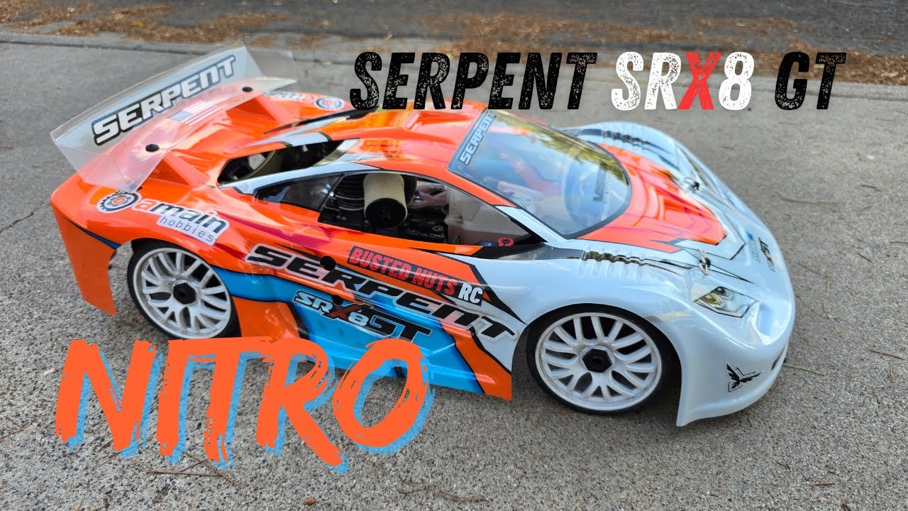 Serpent SRX8 GT Nitro RTR On Road Car