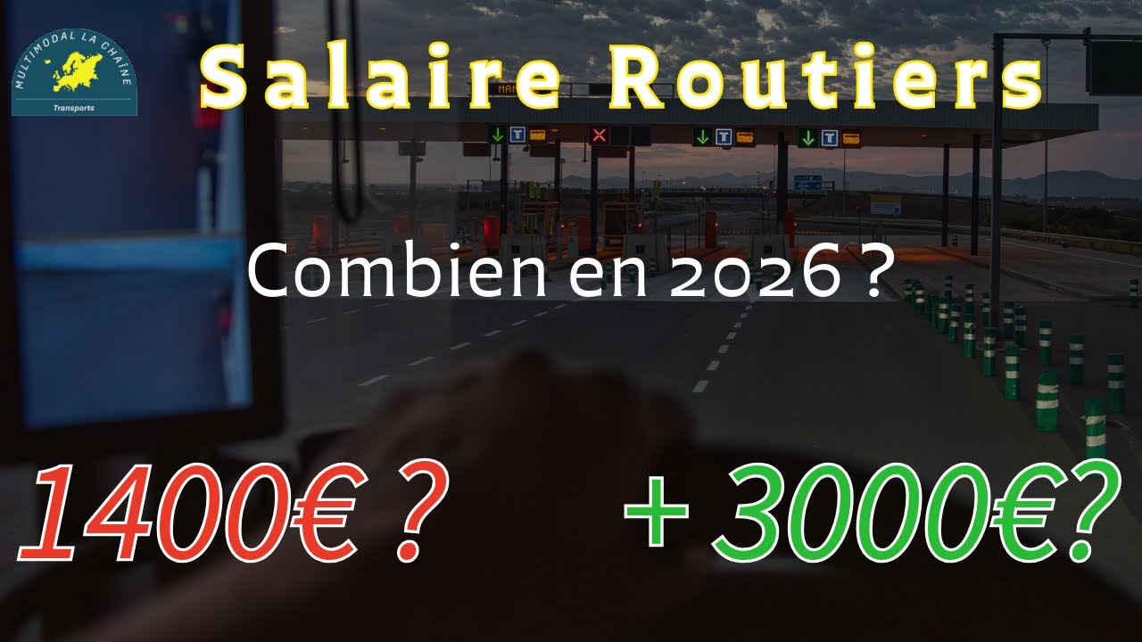 Salaire Routier 2026 : 1400€ ou 3000€ ? Les Vrais Chiffres (Fiche de Paie)