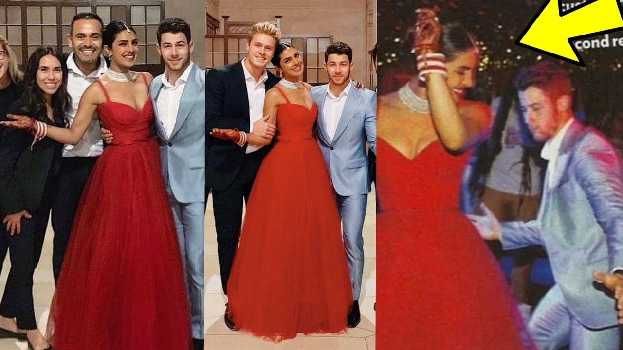 Aw ! Priyanka Chopra and Nick Jonas looking adorable dancing together at their Wedding reception ❤
