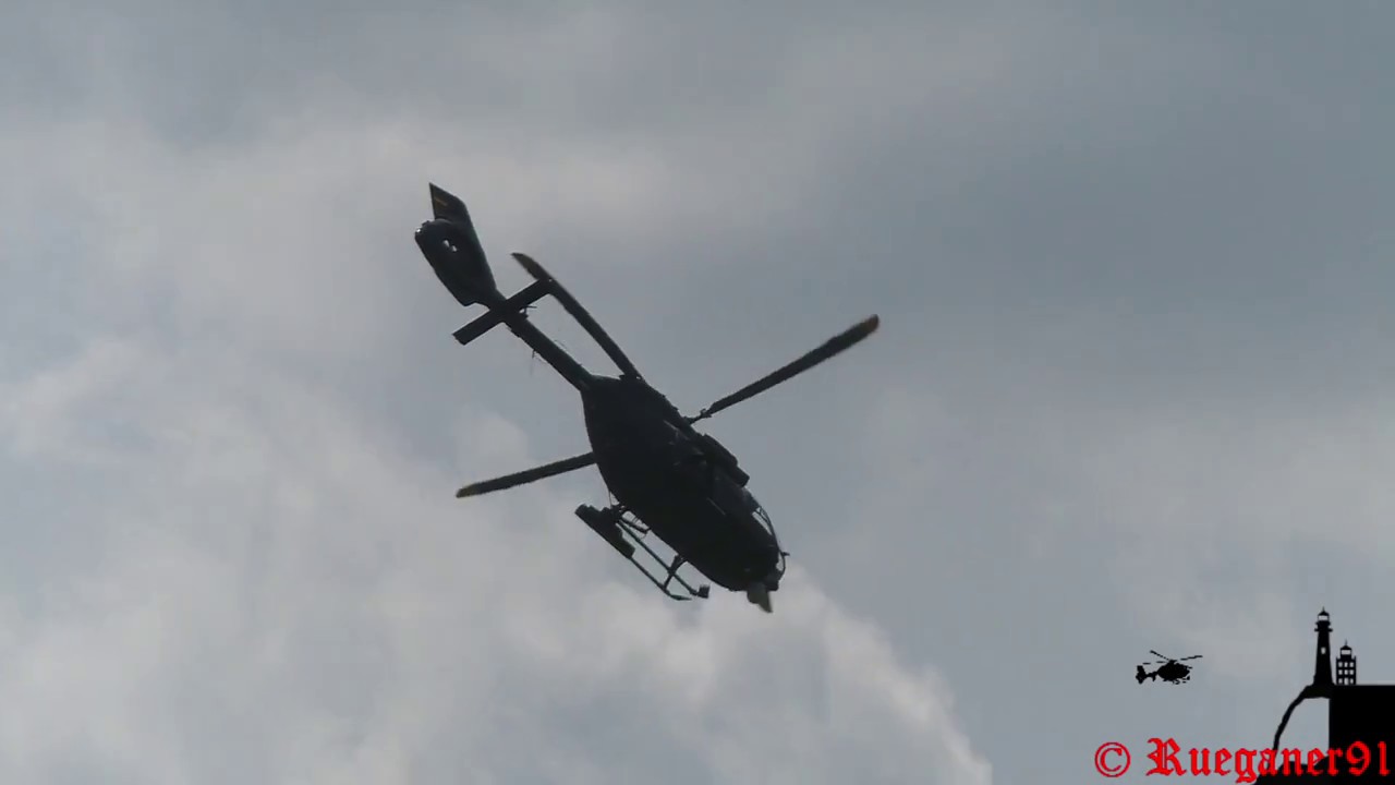 [HD] ILA 2018 Multirole Helicopter  H145M Flying Display