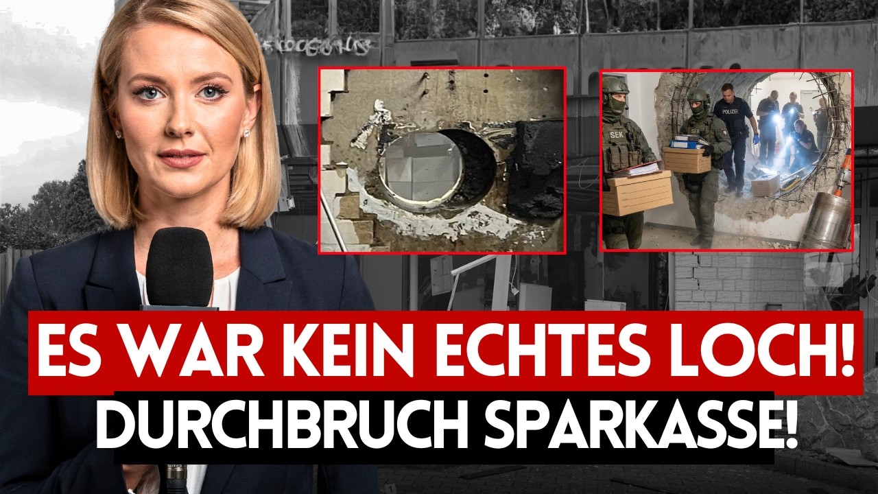💥 „Es wurde dort nicht gebohrt!“ – Brisanter Hinweis im Bankraub Gelsenkirchen! Das ändert alles!