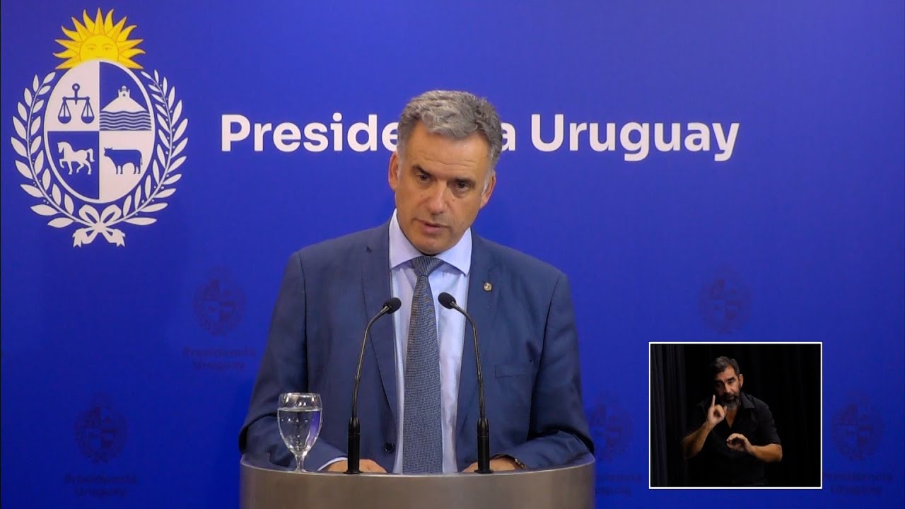 Conferencia de prensa del presidente de la República, Yamandú Orsi