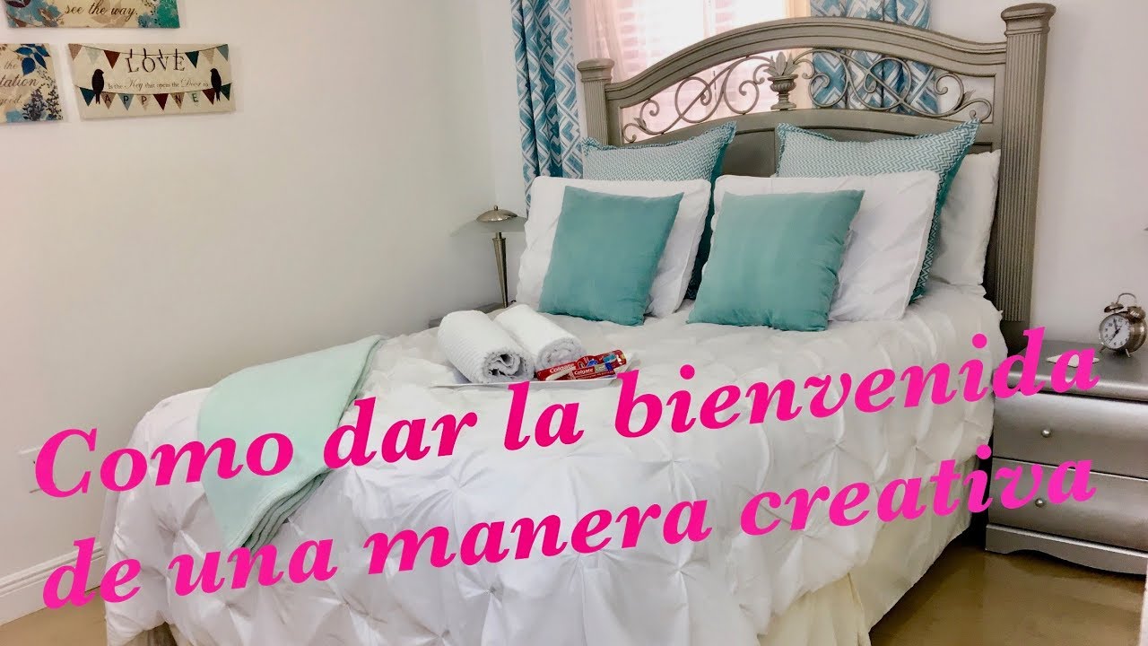 IDEAS CREATIVAS PARA TUS INVITADOS //TOUR POR HABITACION DE HUESPEDES