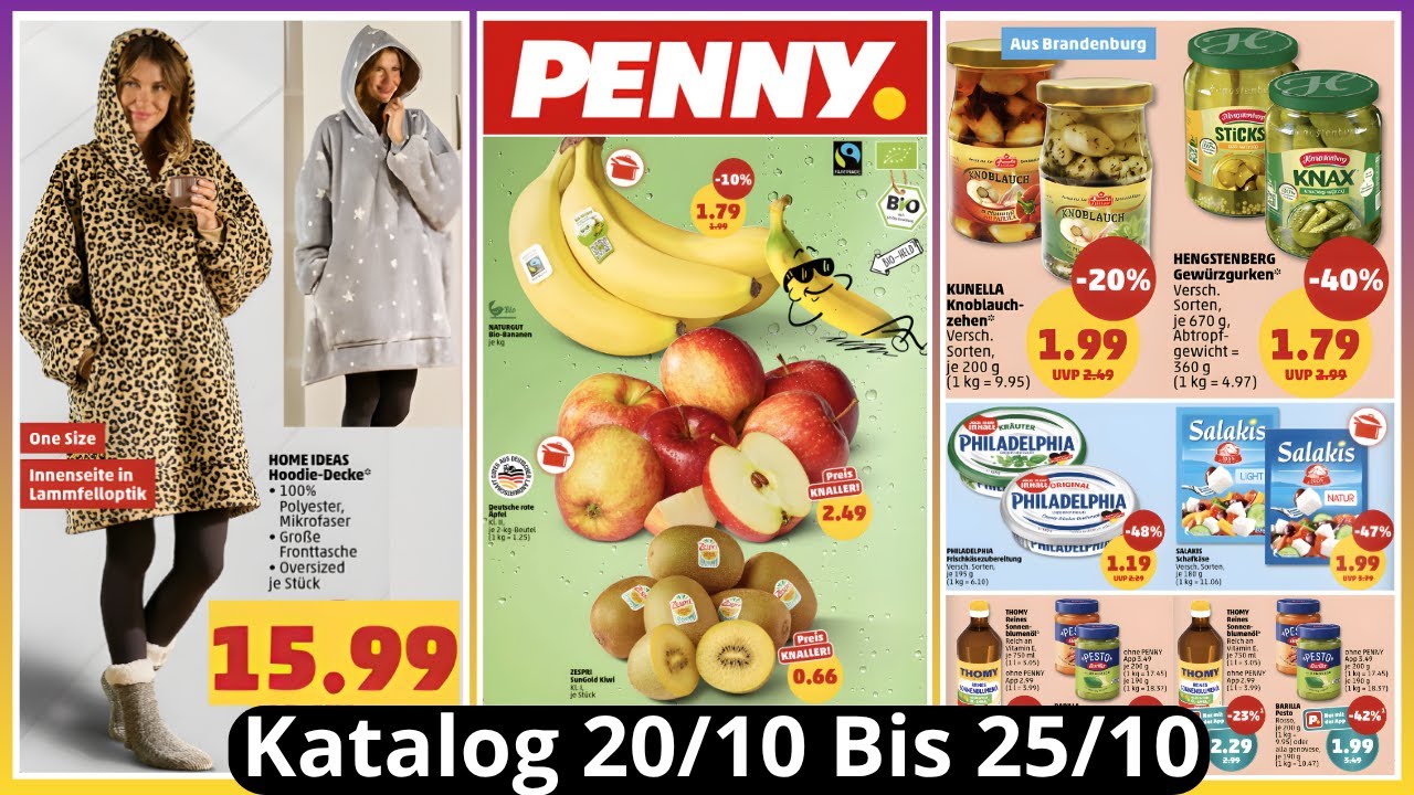 PENNY Deutschland | Neuer Prospekt vom 20/10/25 bis 25/10/25 | Angebote & Aktionen #penny #prospekt