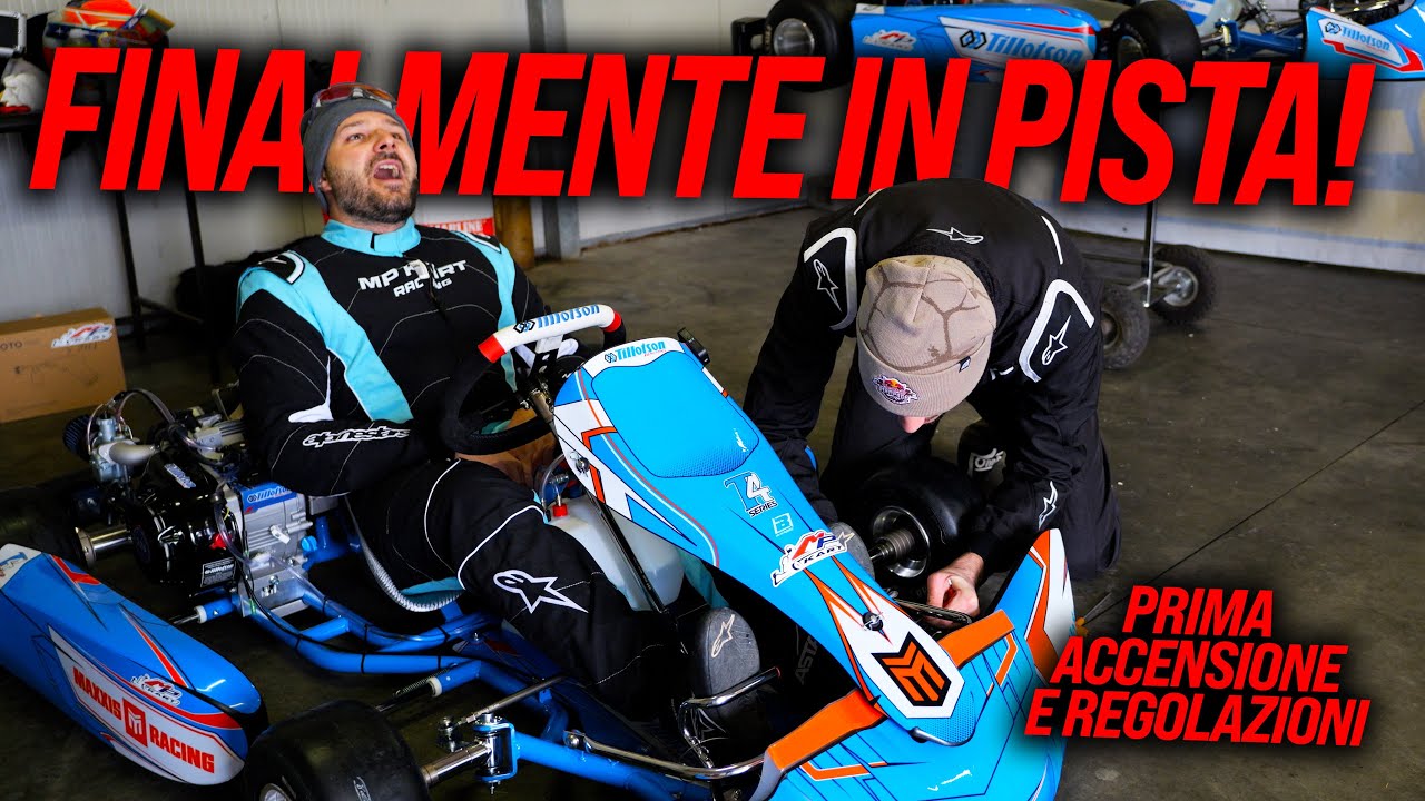 FINALMENTE IN PISTA CON IL TILLOTSON T4!