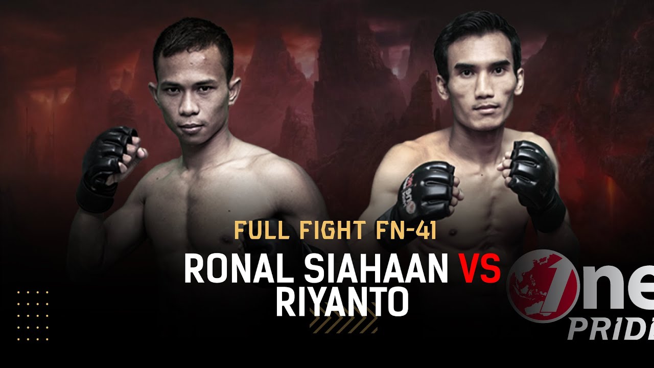Sampai Terjengkang! 😨 Ronal Siahaan vs Riyanto | Full Fight One Pride MMA FN 41