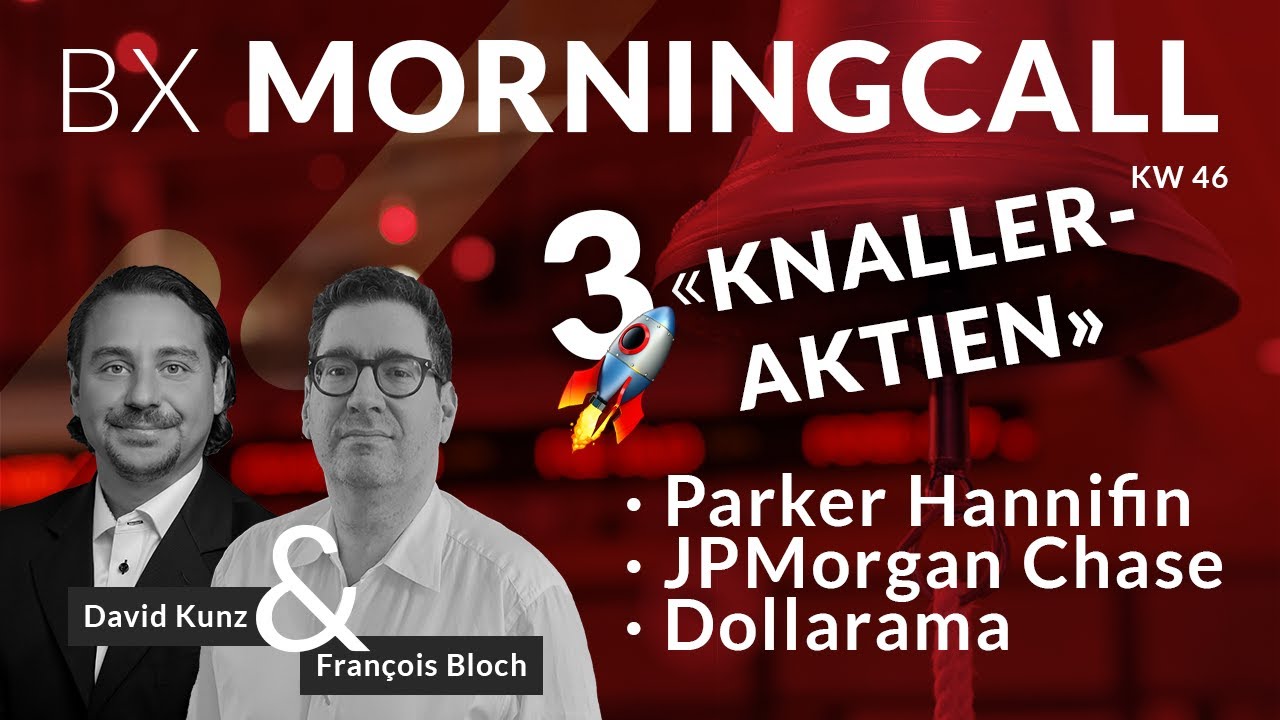 3 top stocks in the BX model portfolio📈: Parker-Hannifin, JPMorgan & Dollarama with Fran&ccedil;ois Bloch