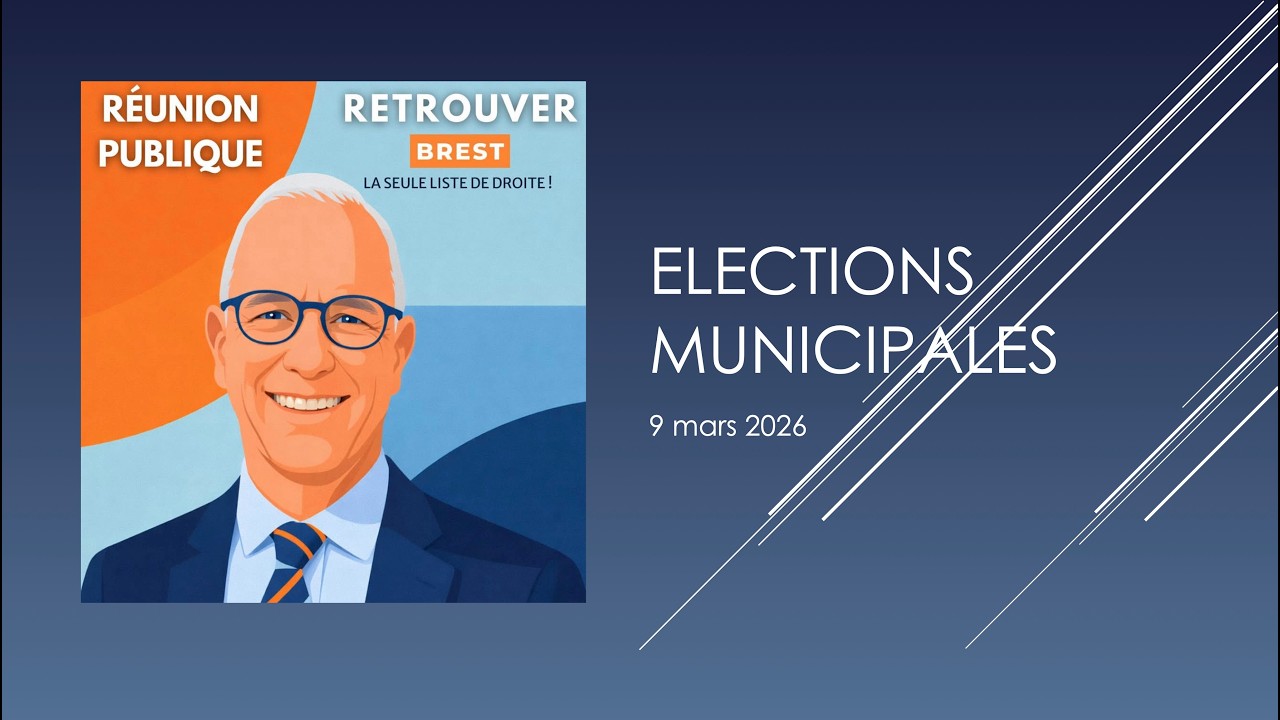 Réunion publique du 9 mars 2026