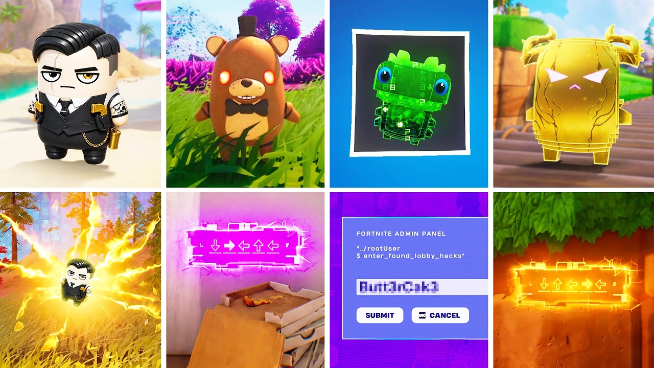 Как найти ВСЕ РЕДКИЕ СПРАЙТЫ в 4 сезоне Fortnite! (ВСЕ КОДЫ)