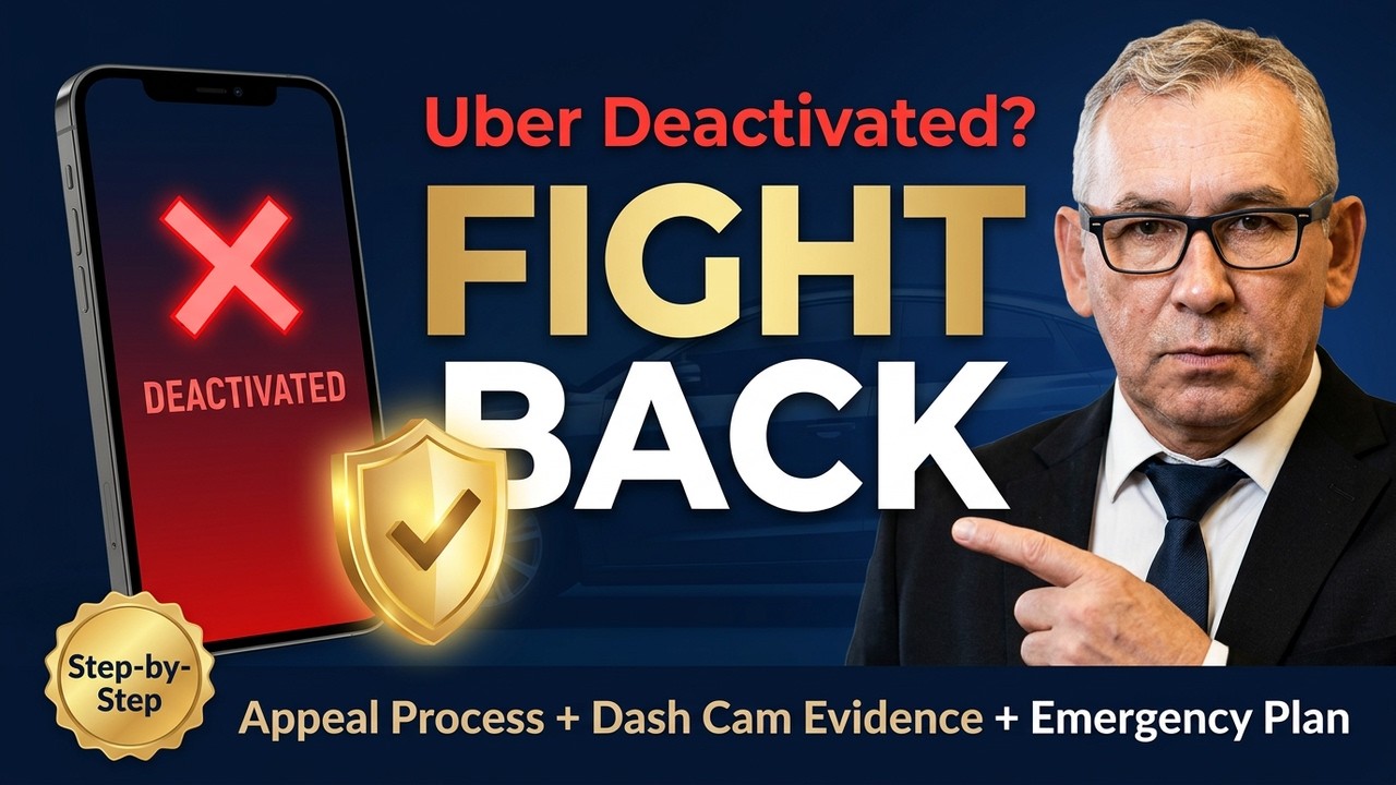 Uber Deactivation? Don't Panic! This is How Drivers Fight Back