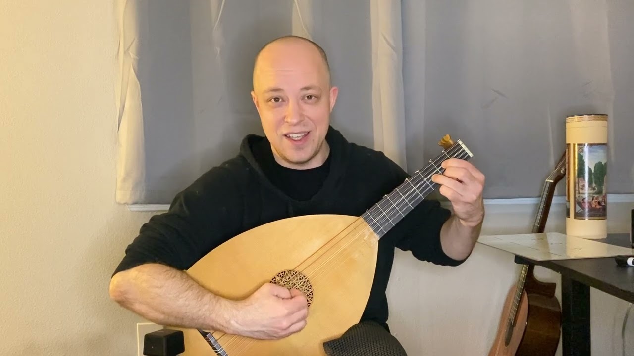 The Fundamentals of Lute Playing, Episode 24: Three-note chords with the Left Hand