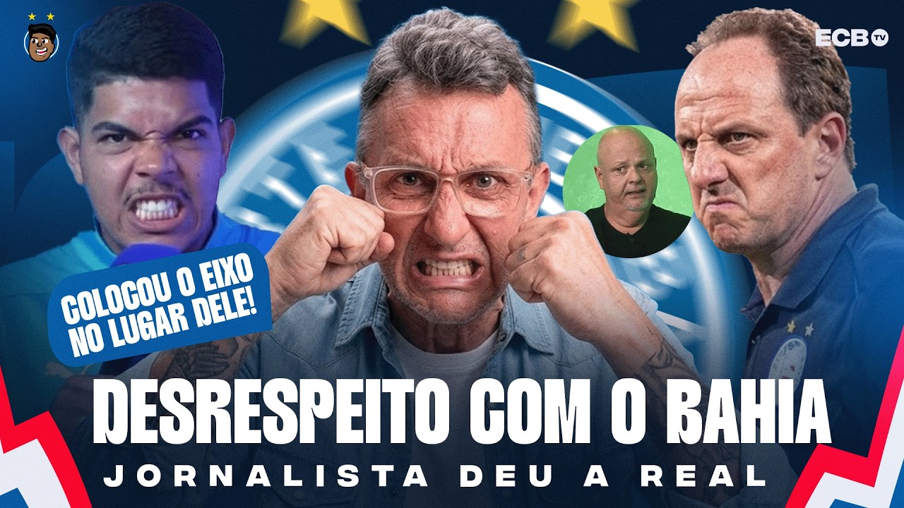💣😱 NETO, GLOBO E SPORTV! BAHIA, AGORA: JORNALISTA DETONOU A M&Iacute;DIA DO EIXO E EXALTOU O BAHIA!