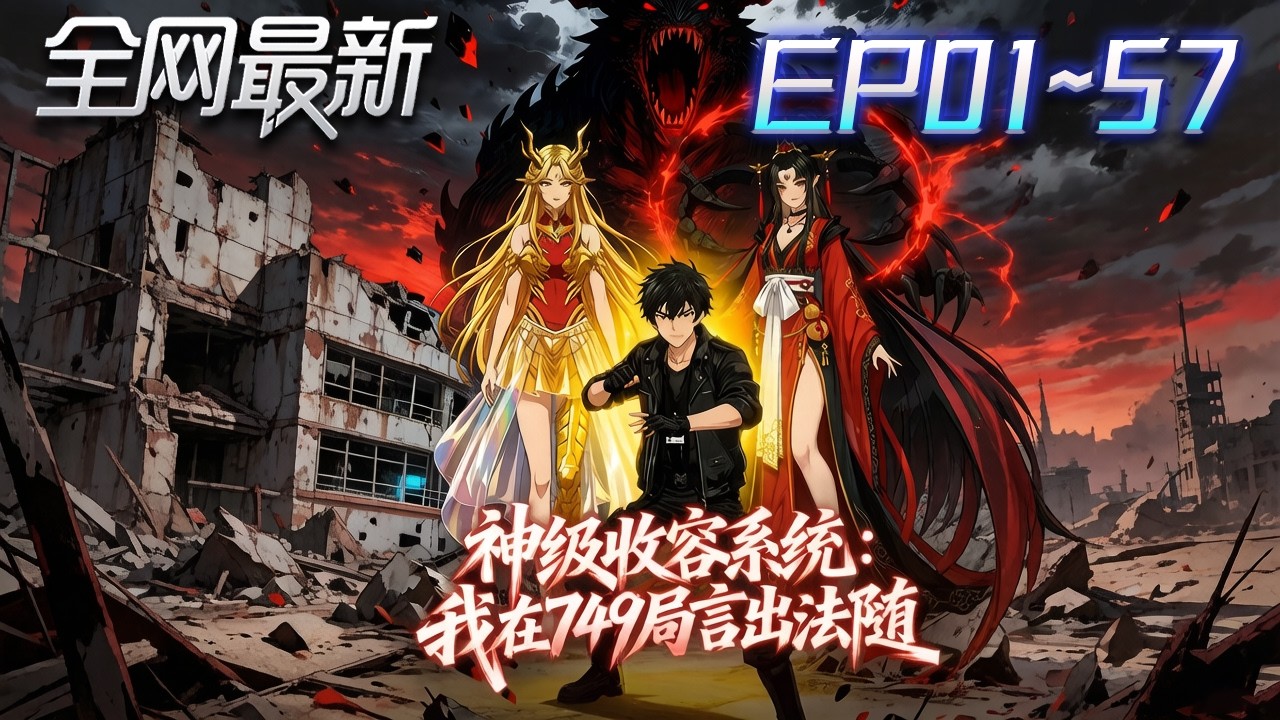 ⚡【首播漫剧】《神级收容系统我在749局言出法随》💥第1~57集：綁定萬界系統穿越異世界！他與超自然生物對抗，逆戰到底，改寫世界規則！ #修仙 #ai漫剧 #動畫 #繫統 #末世 #小欣说文