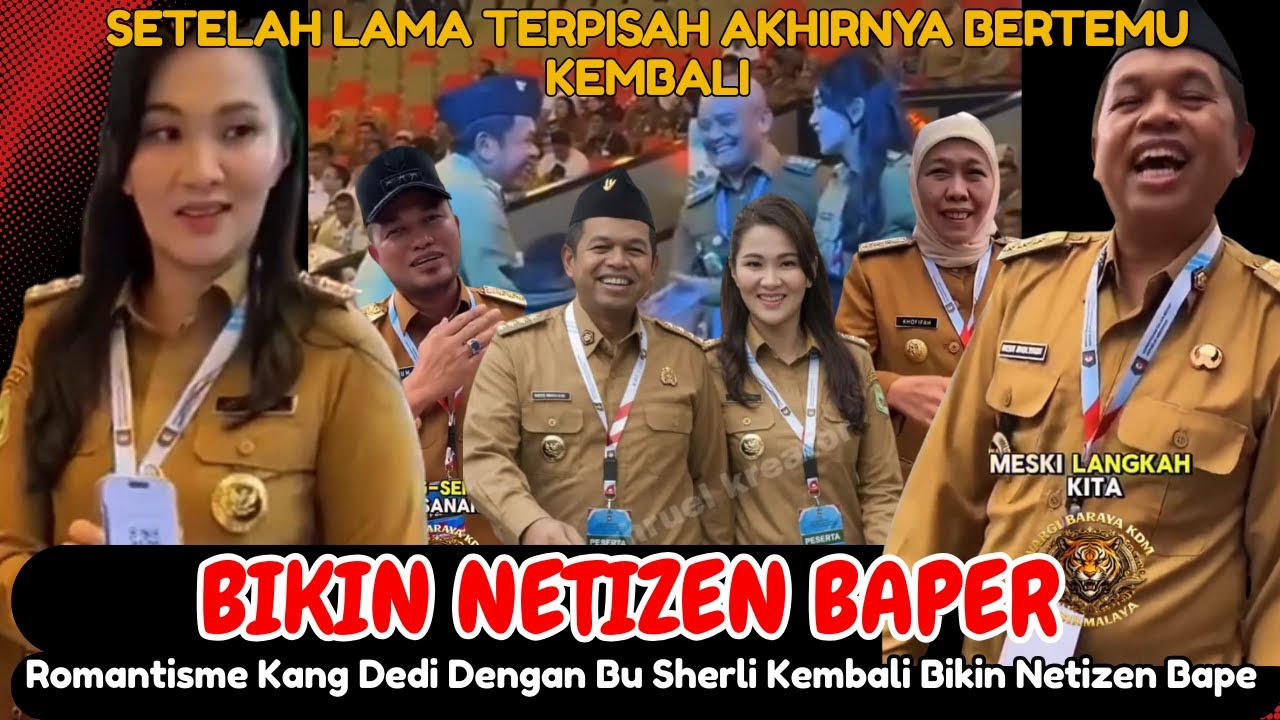 BIKIN NETIZEN BAPER ROMANTISME KANG DEDI DENGAN BU SHERLY ‼️BIKIN WARGA JABAR KEMBALI BAPER