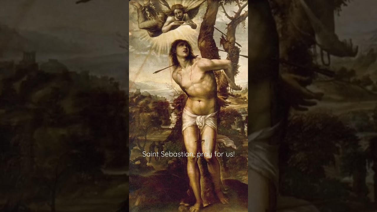 Saint Sebastian, pray for us! 🙏🏻❤️&zwj;🔥