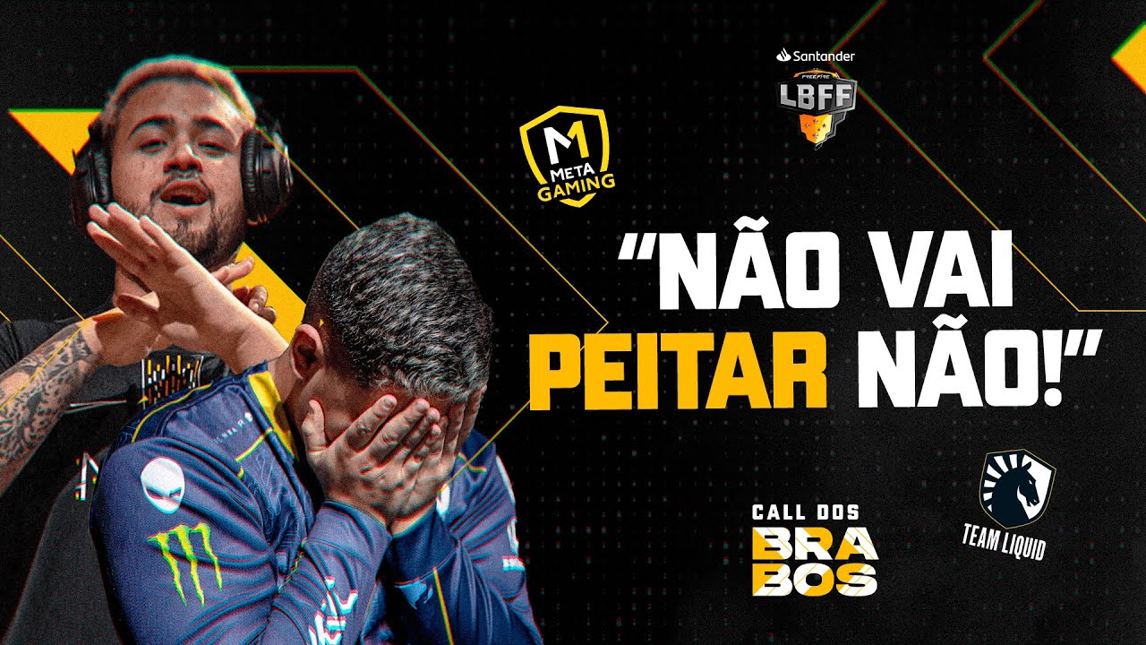 ROLOU FARPA no ESTÚDIO! 👀 CALL DOS BRABOS ESPECIAL: META e TEAM LIQUID - LBFF 8 | Free Fire