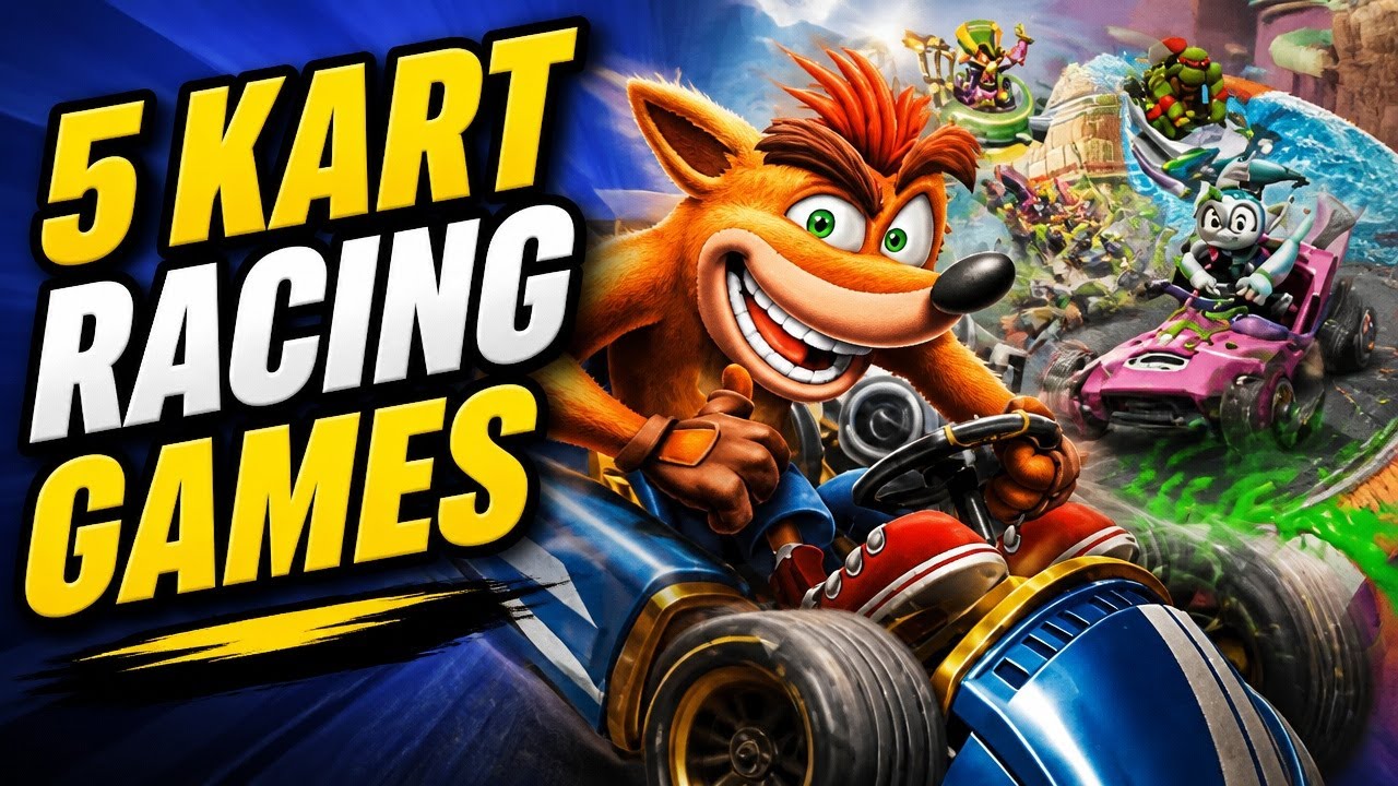 5 Games Like Mario Kart On Nintendo Switch!