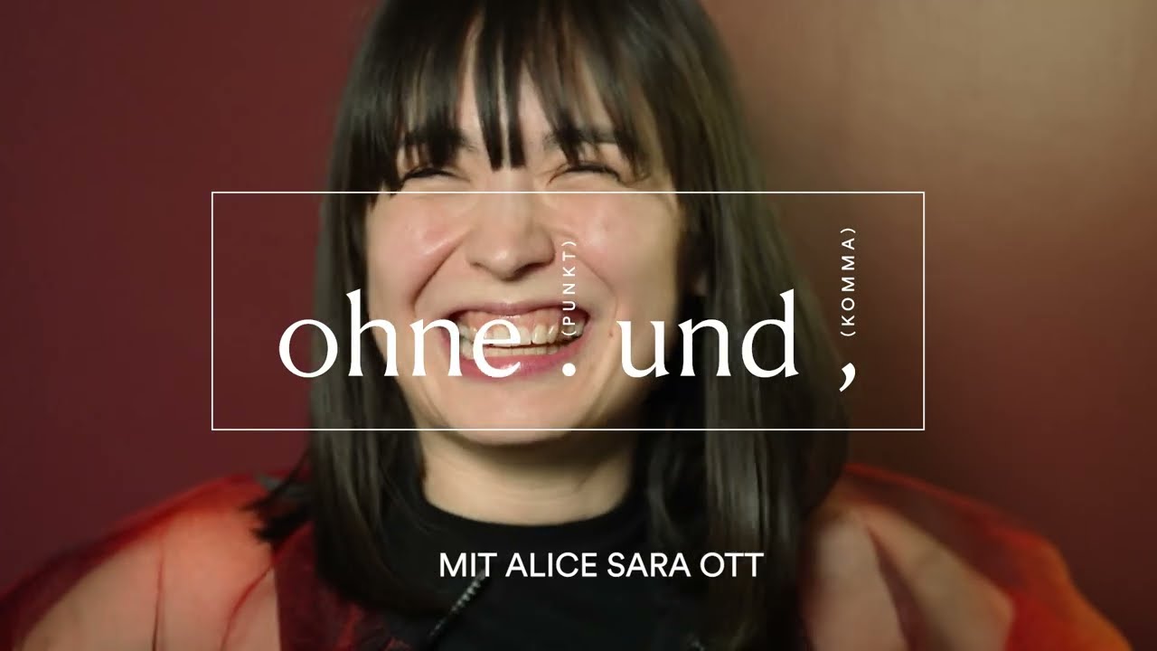 OHNE PUNKT UND KOMMA | mit Alice Sara Ott