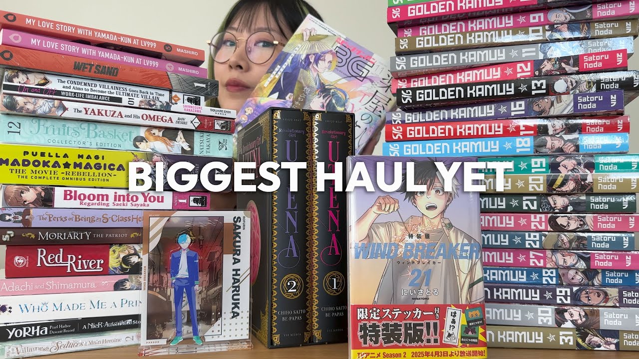 MEGA manga unboxing & GIVEAWAY! 📦 ft. exclusive merch from Dear Japan 🌸