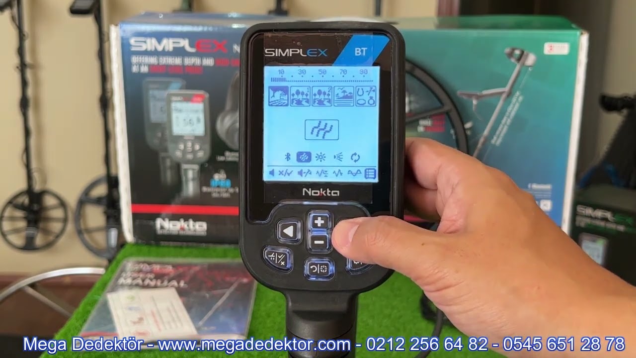 Nokta Simplex BT Dedektör Türkçe Kullanımı - Mega Dedektör
