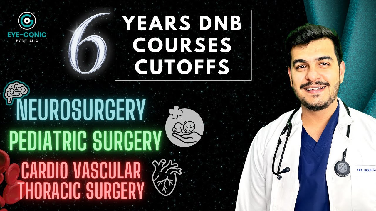 6 Years DNB Courses Cutoffs | #dnb