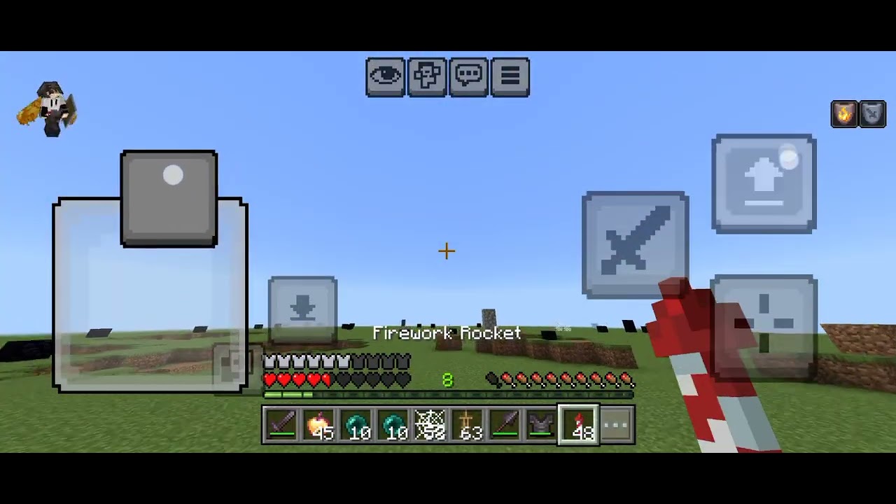 Practicing the spear PVP | Minecraft | Bedrock 