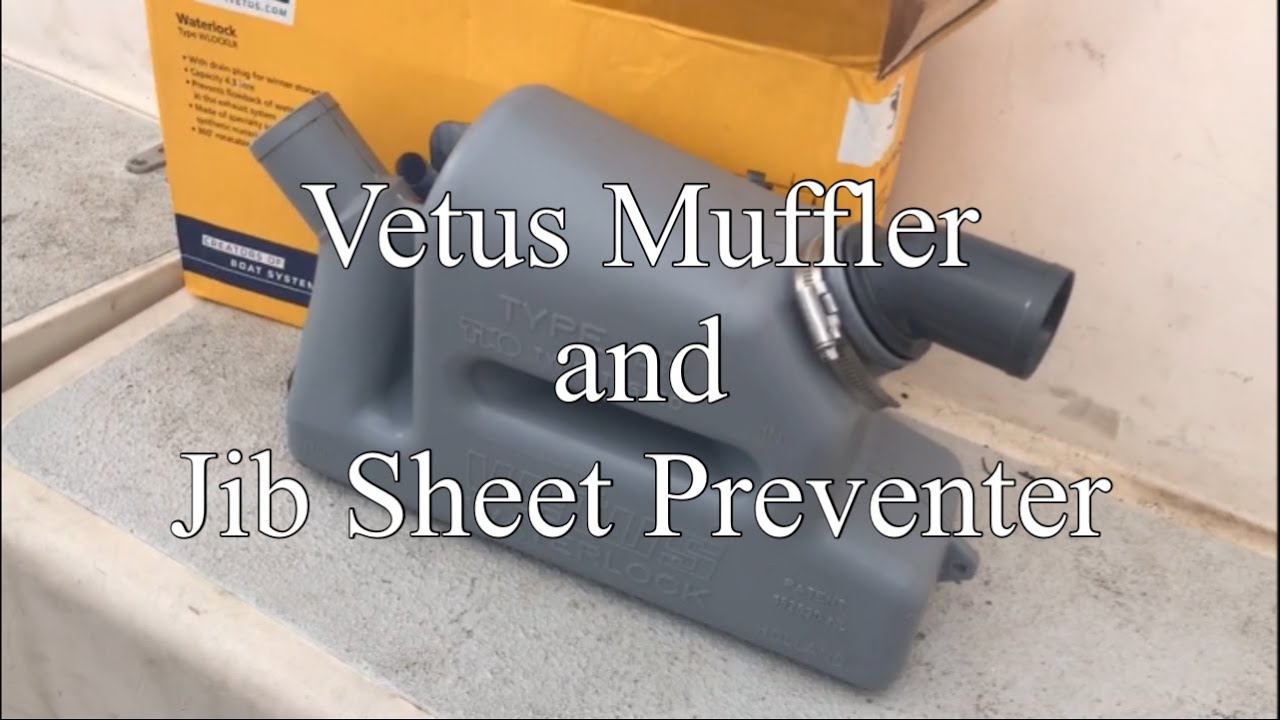 Contessa 26 Refit ep.24 - Muffler and Jib Sheet "Preventer"