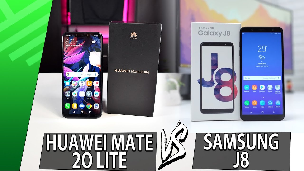 Huawei Mate 20 Lite VS Samsung J8 | Enfrentamiento | Top Pulso